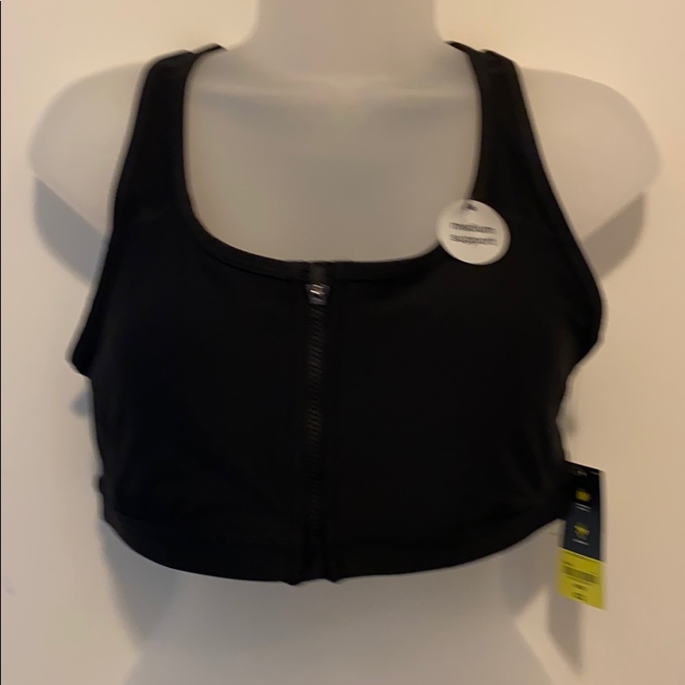 Xersion Zip Up Sports Bra